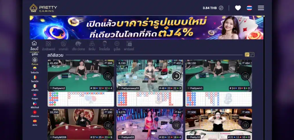 Pretty Game บาคาร่า